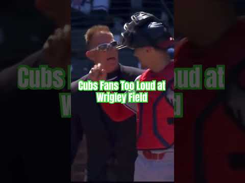Wrigley Field Crowd is LOUD!