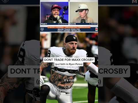 Why the Bears shouldn't trade for Maxx Crosby #chicagobears #nfl #thebfrpod