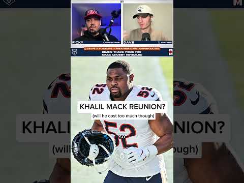 The Bears need to sign Khalil Mack this offseason #chicagobears #thebfrpod #nfl