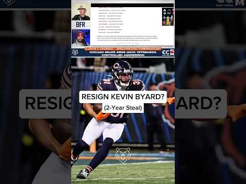 The Bears NEED to resign Kevin Byard #chicagobears #thebfrpod #nfl