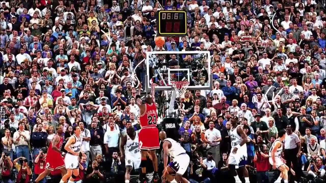 Michael Jordan Hits Final Shot For 6th Bulls Championship