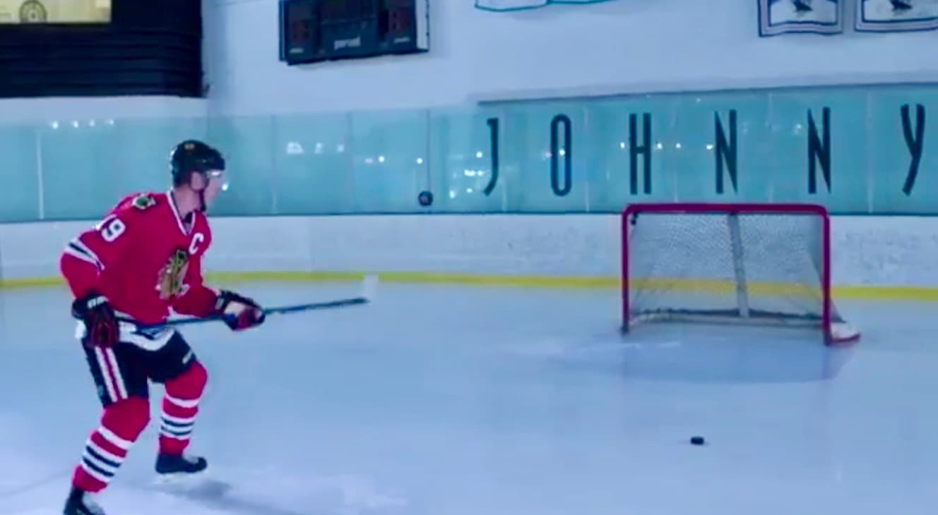 WATCH: Toews Shows Off His All-Star Caliber Puck Handling Skills