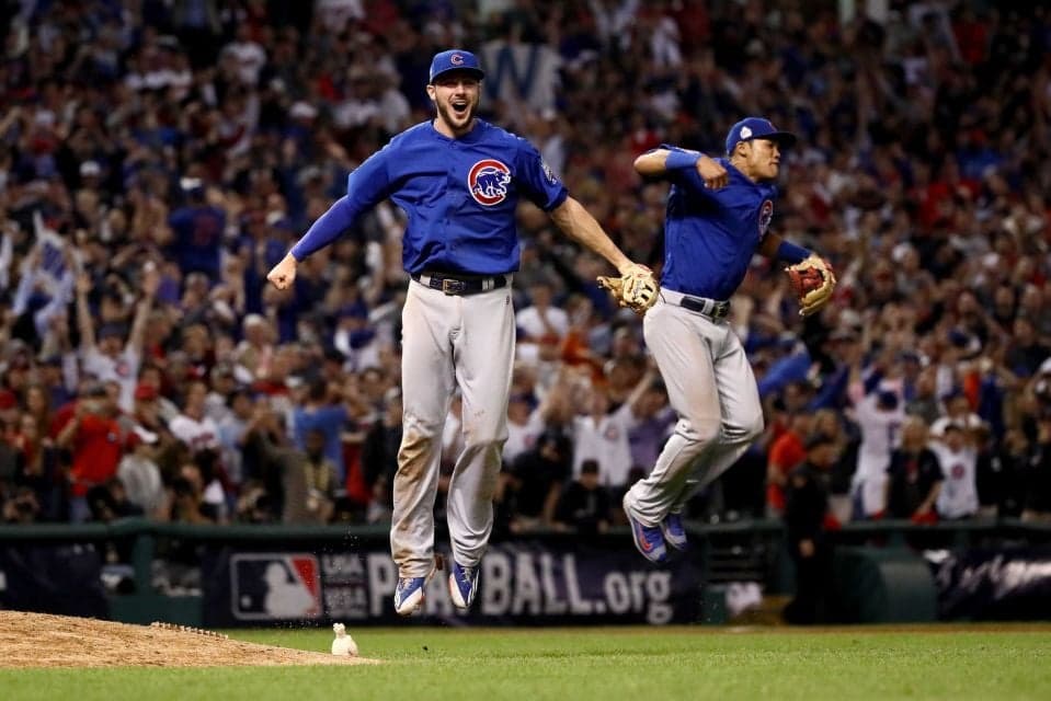 Kris Bryant's Game 7 Cleats Contain Some Very Weird Images