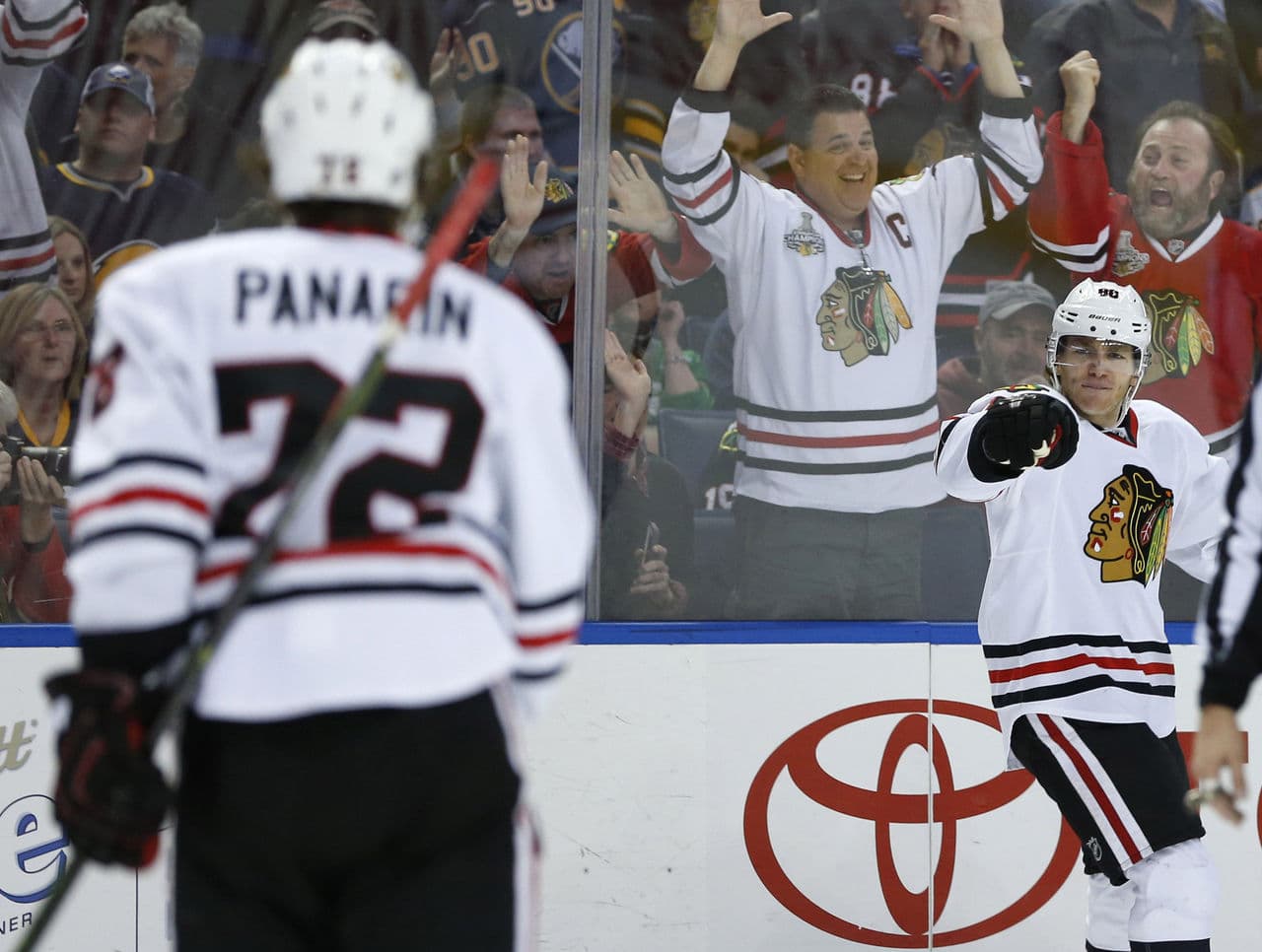 Artemi Panarin Loses $500 Bet To Patrick Kane