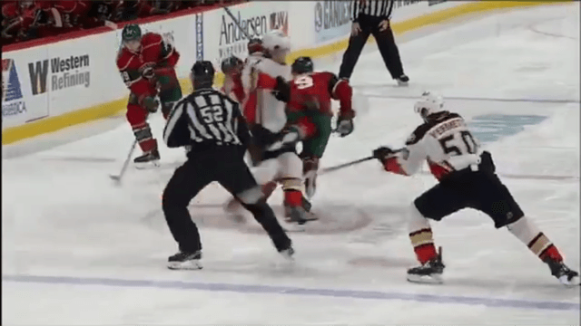 WATCH: Antoine Vermette Suspended For Heinous Slash On Official