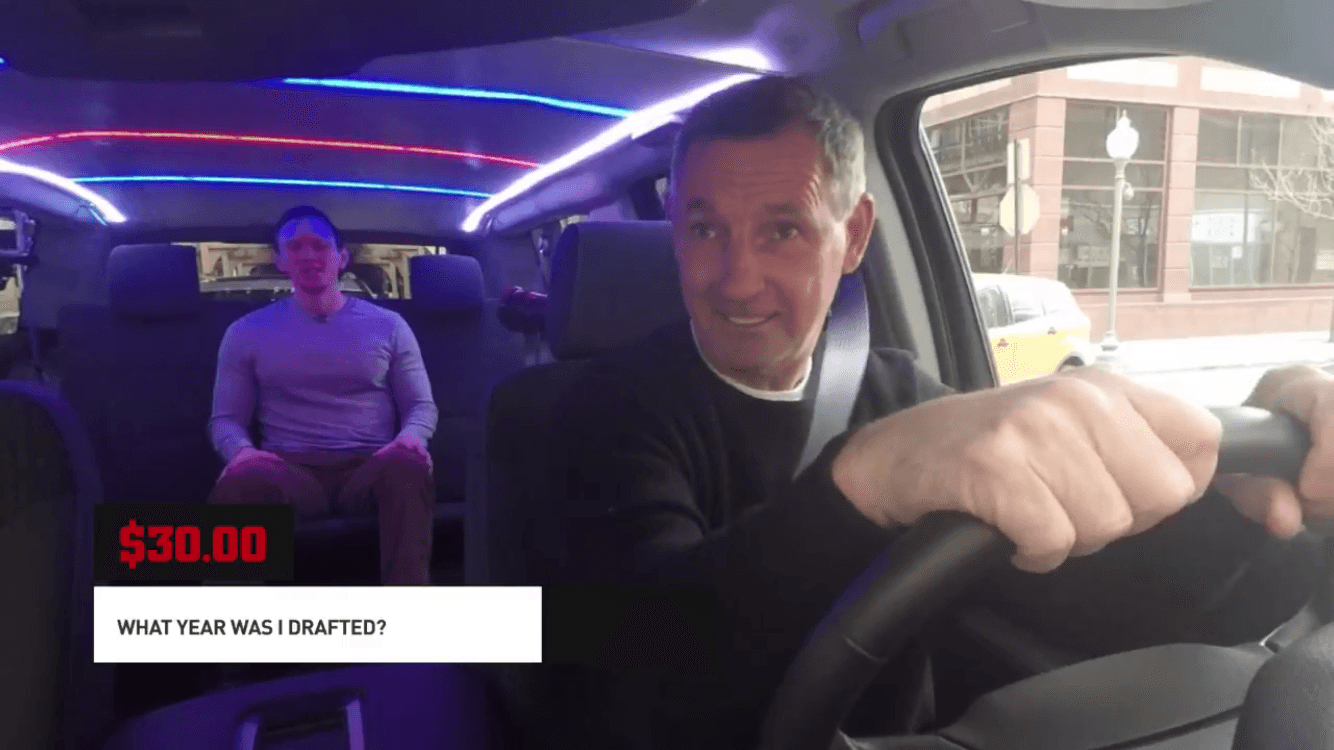 WATCH: How I Got To Play Trivia With Denis Savard In An Uber