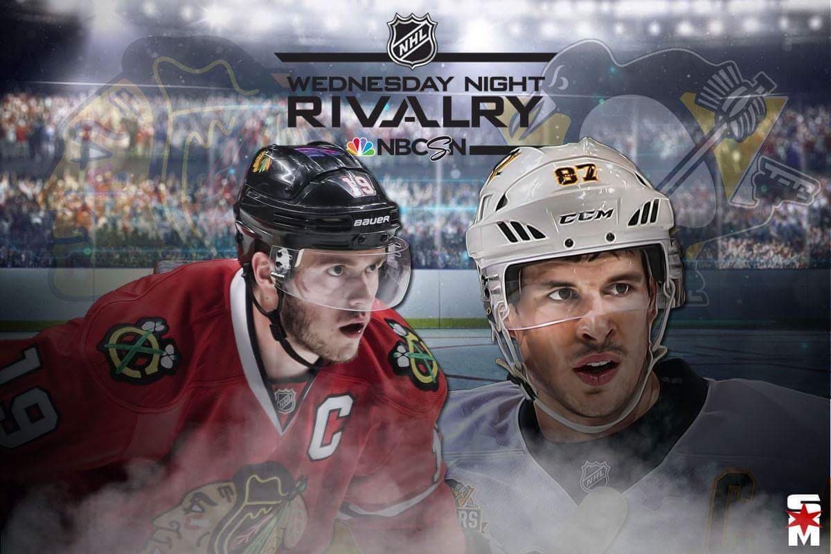 Relive Blackhawks 4 Goal First Period Against Penguins