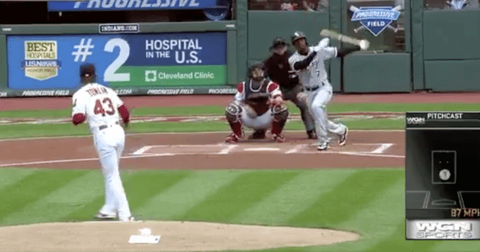 Tim Anderson Homers On First Pitch Of The Game As White Sox Jump All Over Indians