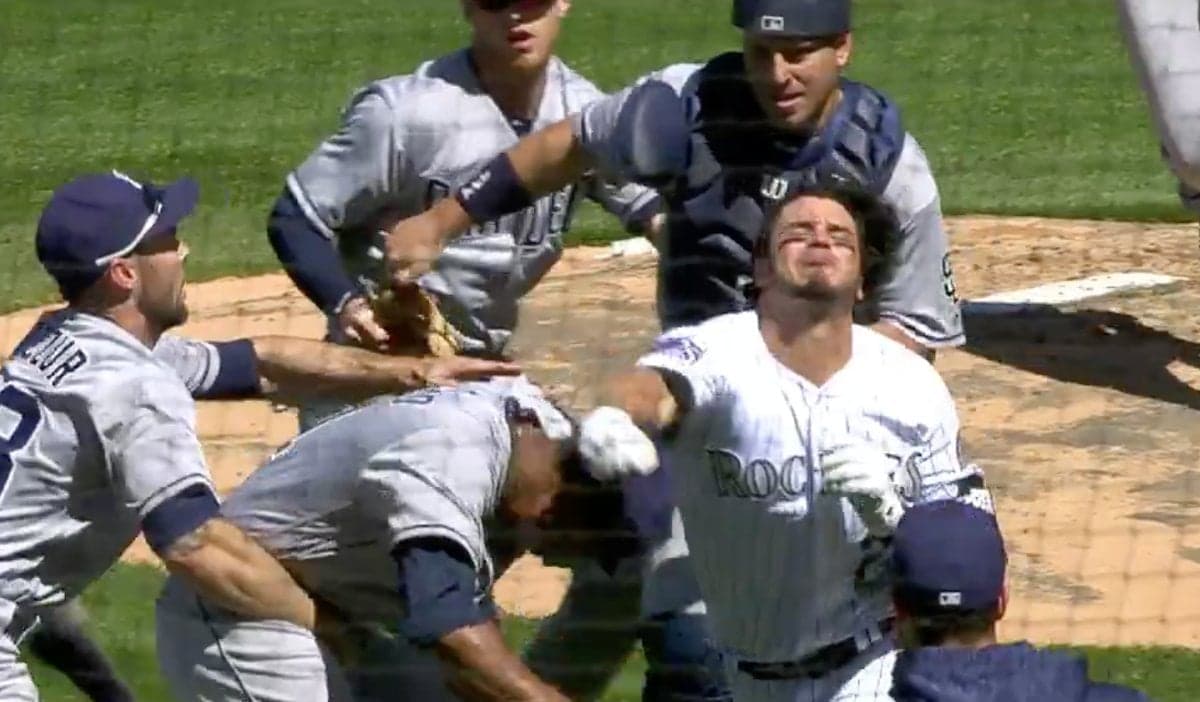 Padres Prove Why Getting Into A Fight Is The Dumbest Thing In Baseball