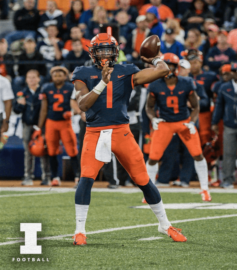 Illinois Quarterback A.J. Bush "Questionable" For Friday Night