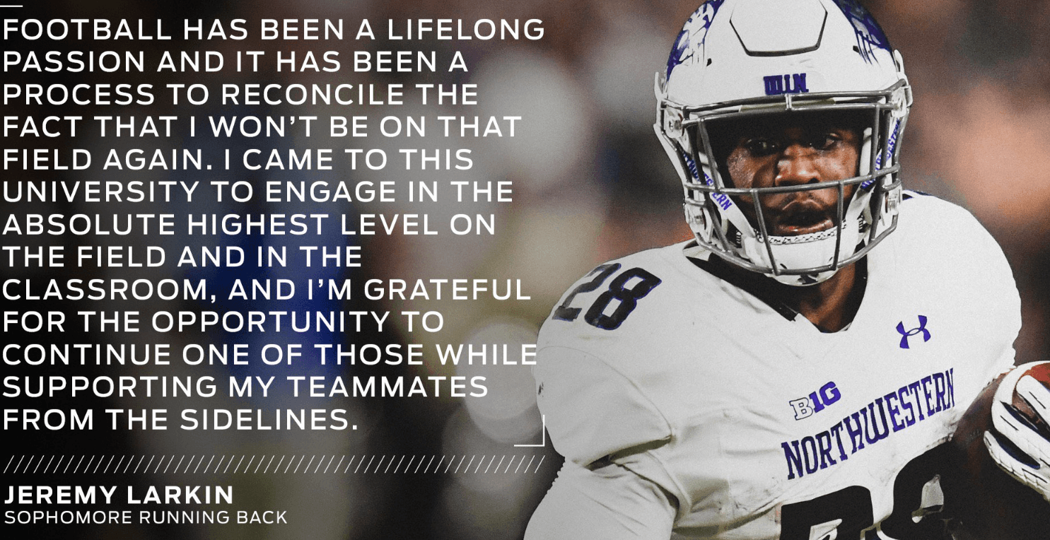 How Does Northwestern Replace Running Back Jeremy Larkin?