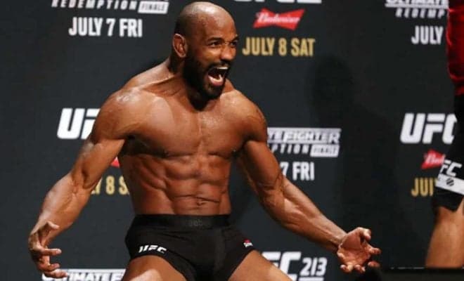 Yoel Romero Secures The Bag