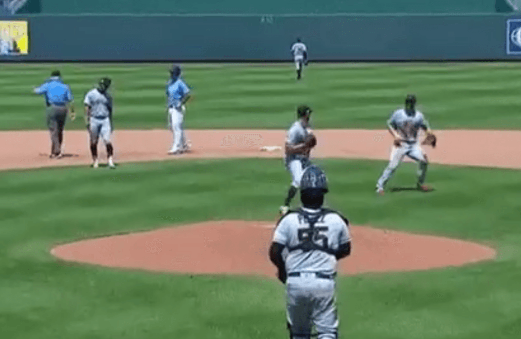 WATCH: Trevor Bauer  Throws Ball Over CF Wall Before He's Taken Out