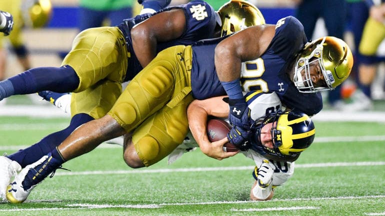 Game of Inches: ND VS MICH VS WEATHER
