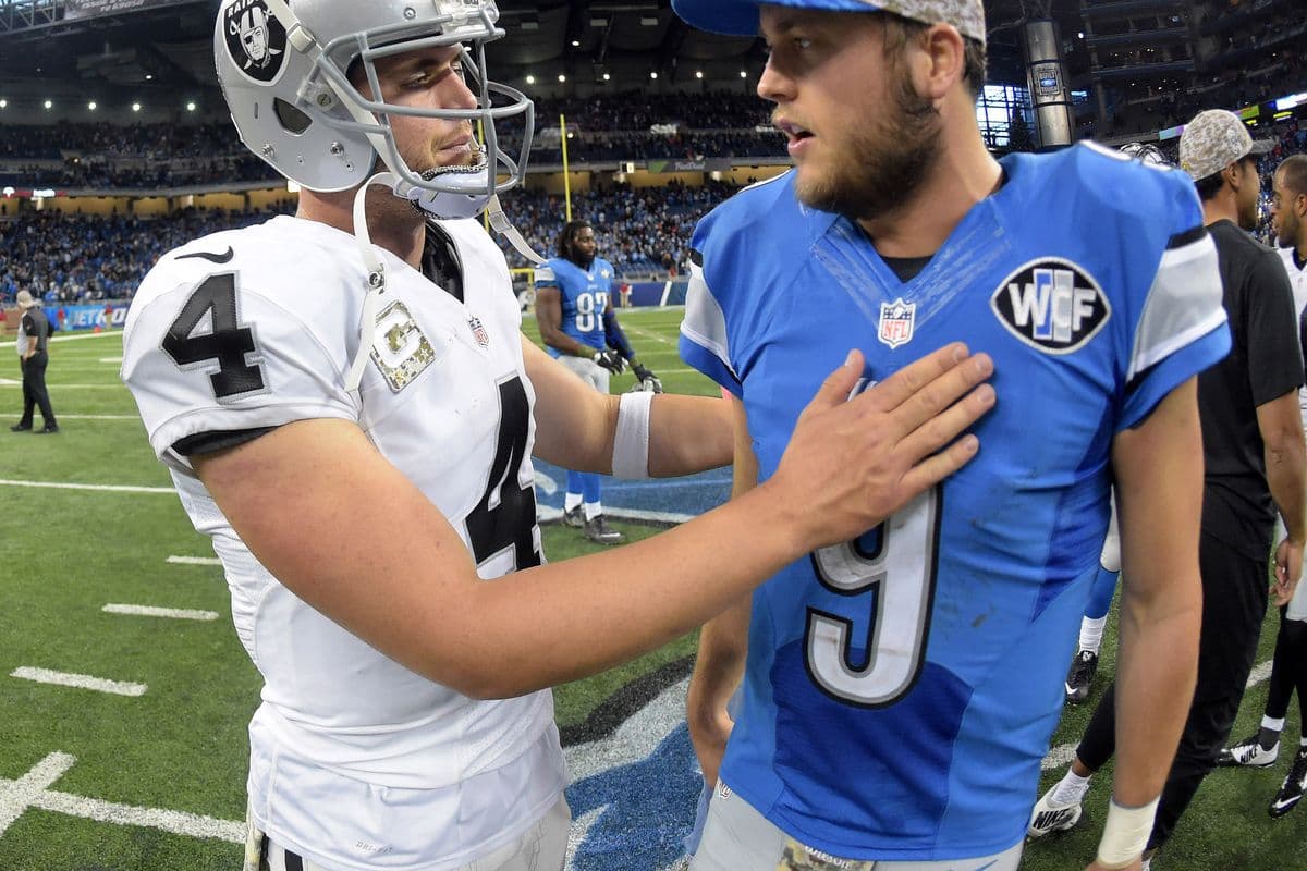 Oakland Raiders And Detroit Lions Game Preview
