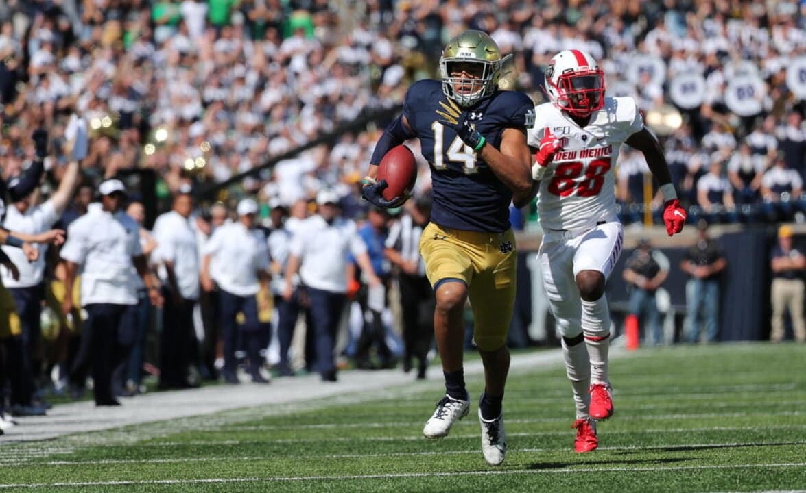 Kyle Hamilton Wire to Wire Freshman All-American