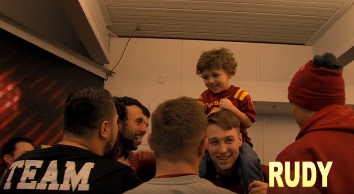 Iowa State Football Team Reenacted Rudy Jersey Scene