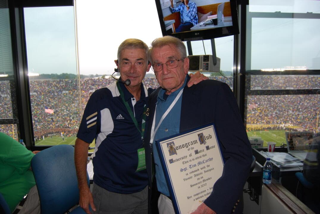 Legendary Notre Dame Public Address Announcer Retiring