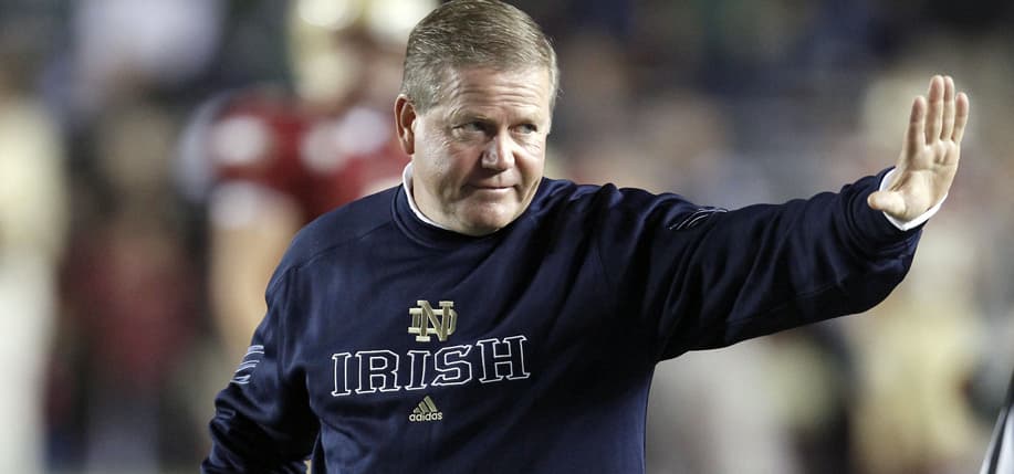 Brian Kelly Gives Bold Statement on Sports Center