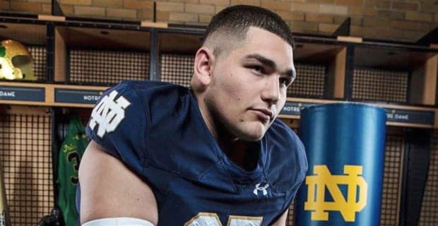 A Sit Down With Notre Dame's 2021 DT Commit Gabriel Rubio