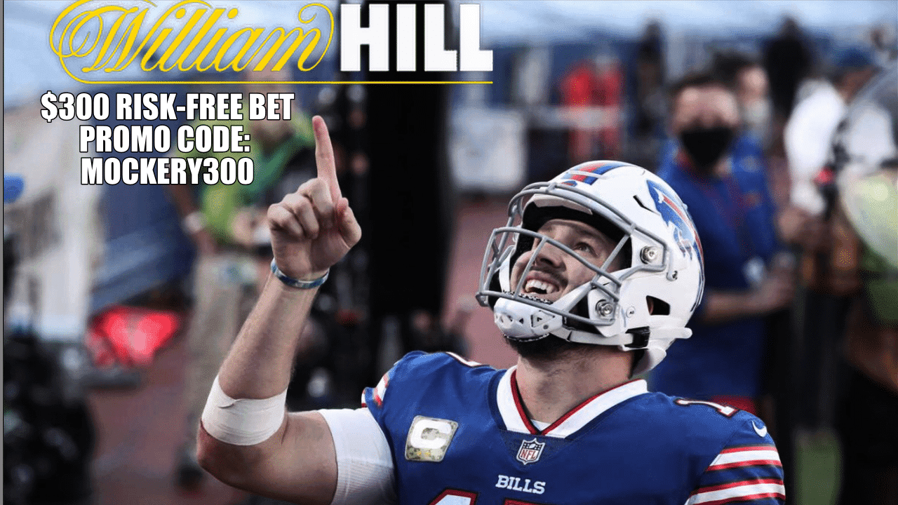 Cash Bonus Betting NFL Monday Doubleheader + $300 Risk-Free Wager With William Hill Sportsbook