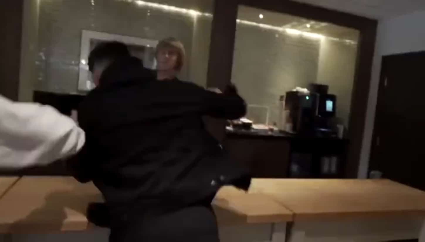 VIDEO: UFC Fighters Throw Bottles And Punches In Hotel Altercation