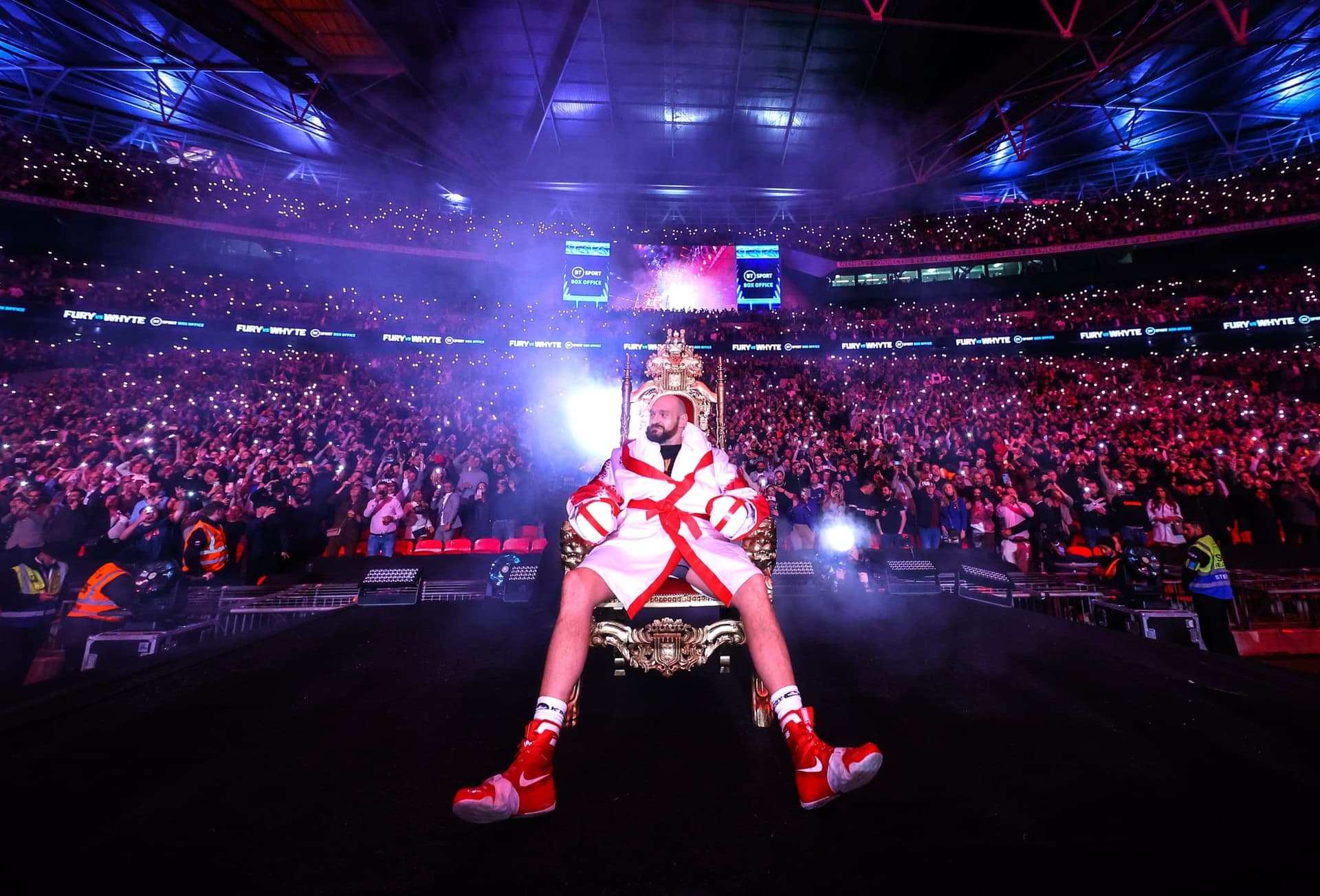 VIDEOS: Witness The Greatness Of Tyson Fury's Incredible KO Win