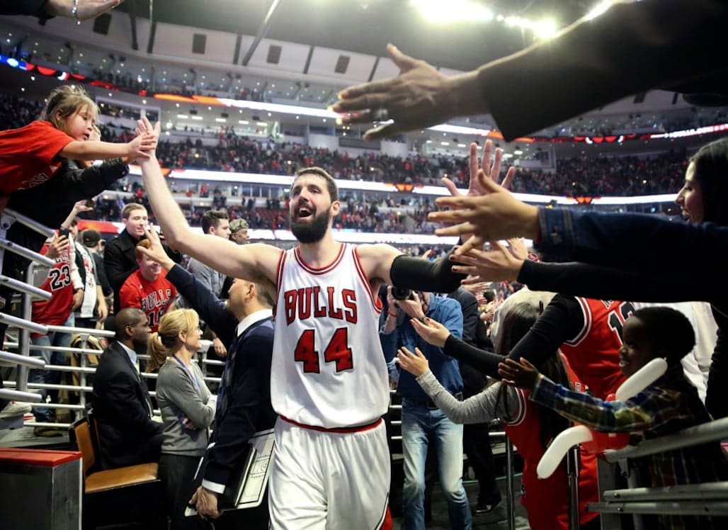 Nikola Mirotic Returns To Bulls Practice