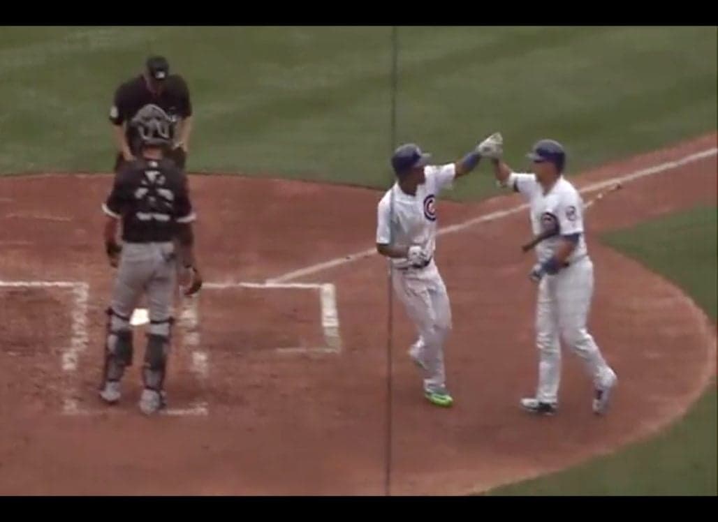 Addison Russell Obliterates Baseball For Mammoth HR Against White Sox Prospect Lucas Giolito