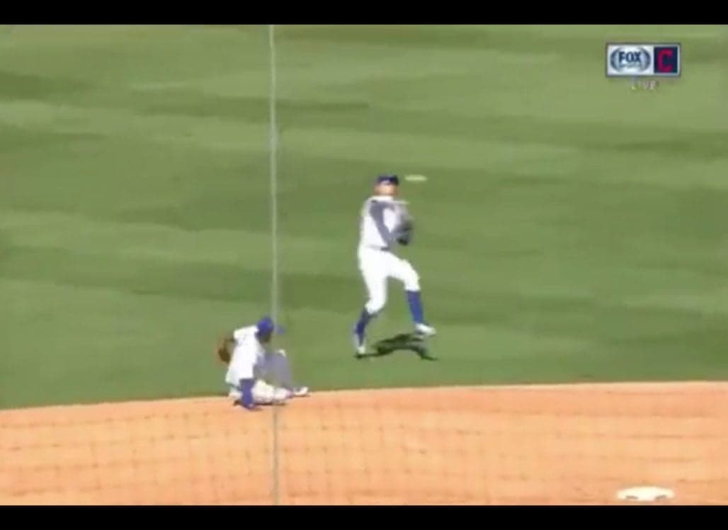 Javier Baez Doesn't Care It's Spring Training, He's Still Making Ridiculous Plays