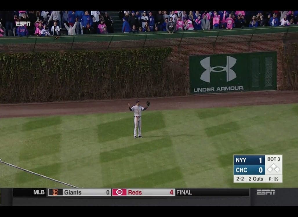 Aaron Hicks Had No Clue That Javier Baez Blasted A Home Run Over His Head