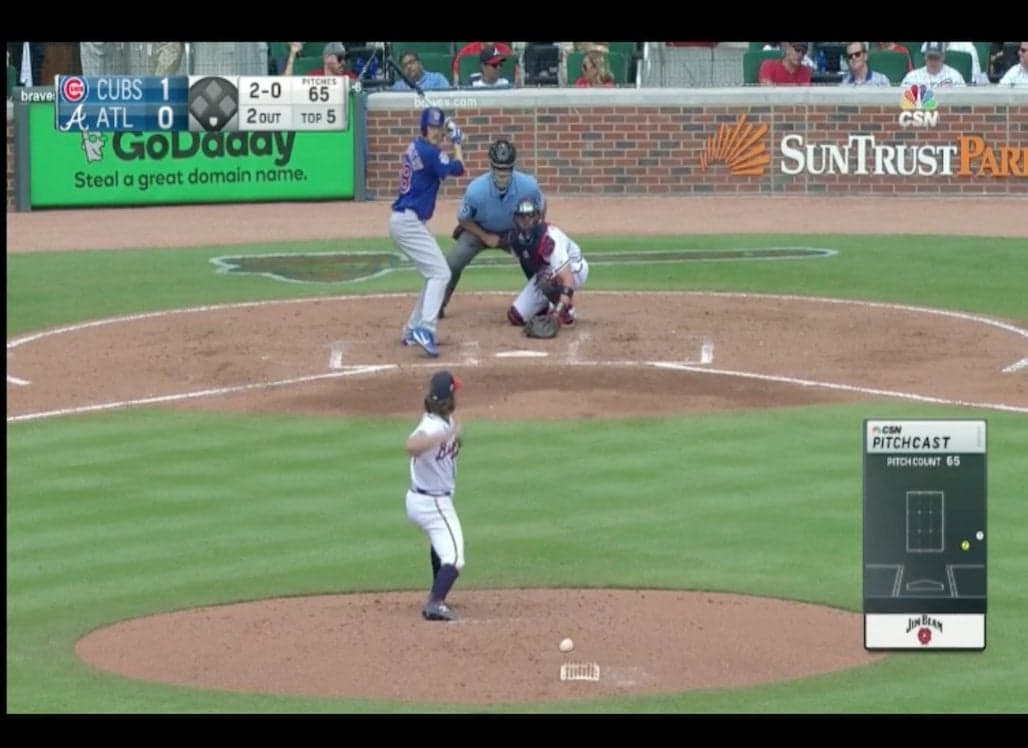 Mike Montgomery Just Hit A Home Run For The Cubs!