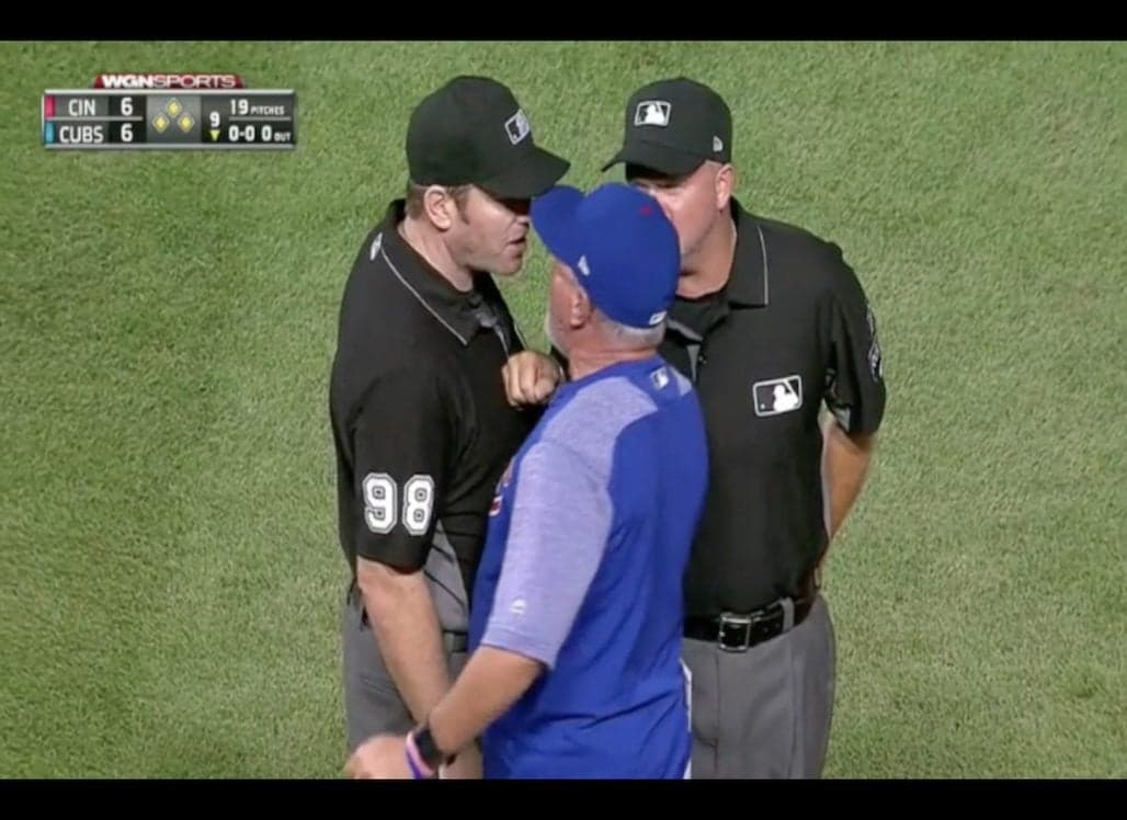Joe Maddon Blows Up On Umpires, Gets Ejected