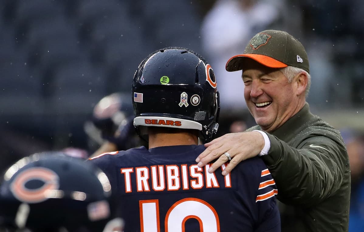 Rumor: John Fox Considered Benching Trubisky, Locker Room Disagreed