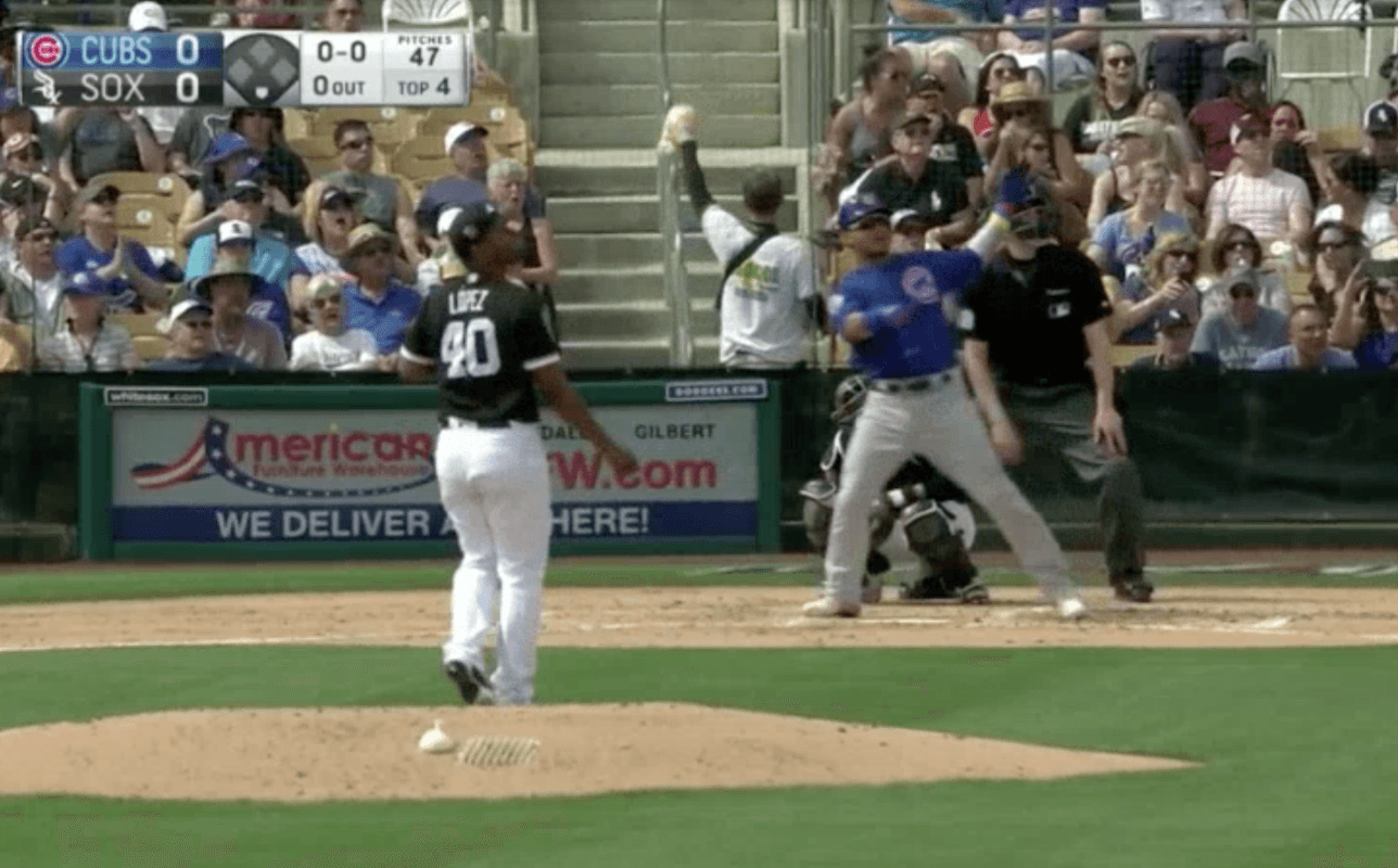 Willson Contreras Tees Off Against The White Sox
