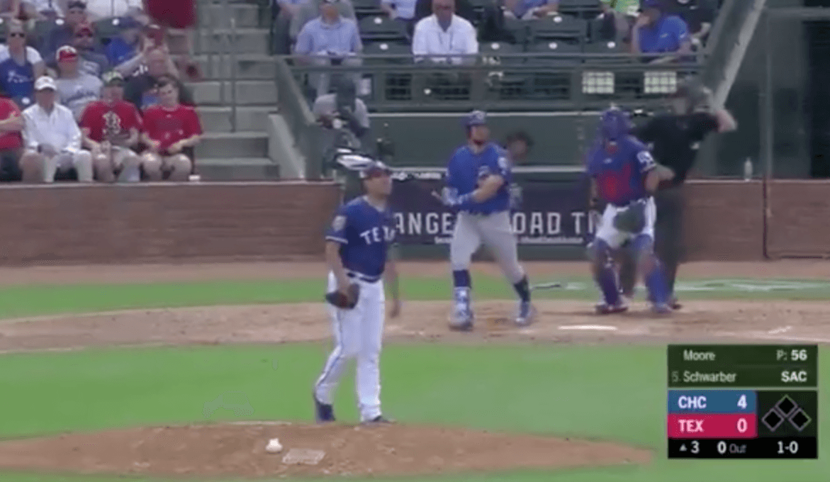 Kris Bryant And Kyle Schwarber Hit Home Runs Against Rangers
