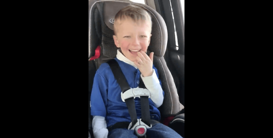 Dad Surprises Son With Cubs Game, Son Gives Adorable Reaction