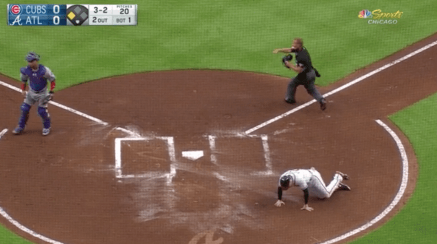 VIDEO: Kyle Schwarber Just Threw Out Another Runner At Home