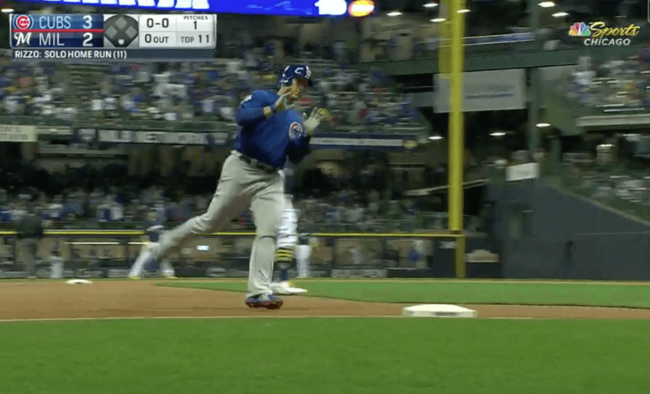 Cubs Are Back In First Place After Beating Brewers In Extra Innings