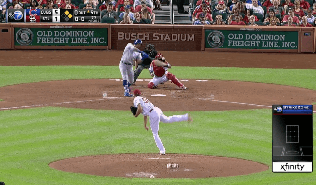 Holy Shit, Kyle Schwarber Just Hit A 465-Foot HR