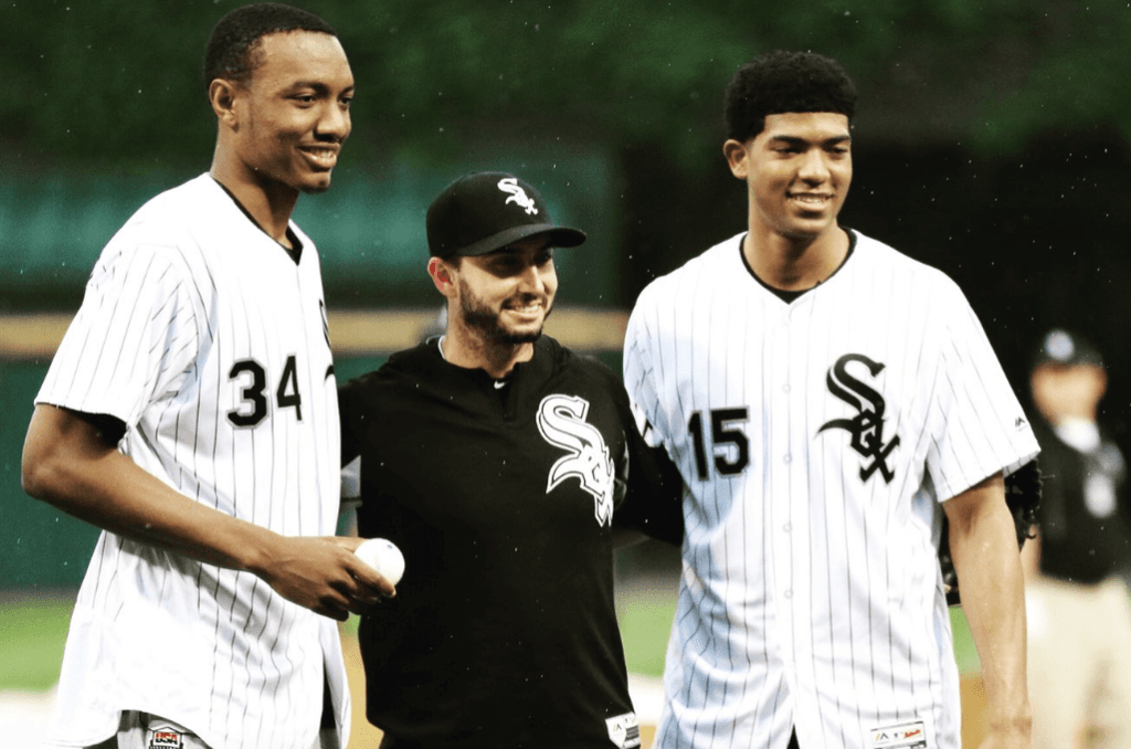 Wendell Carter Jr., Chandler Hutchison Throw Out First Pitch, White Sox Screw Up Their Names