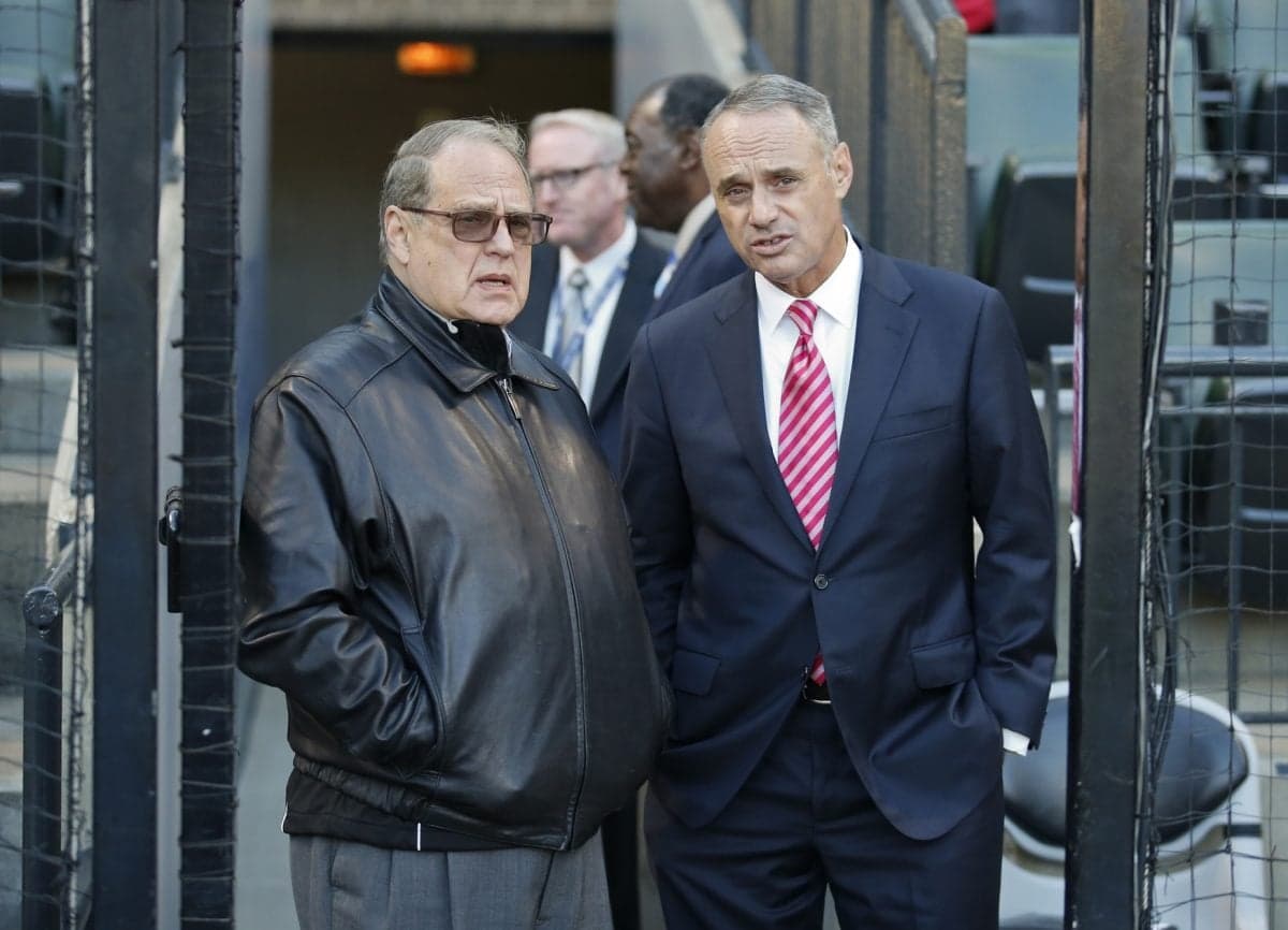 Jerry Reinsdorf Warned the MLB About Rob Manfred and Was Ignored