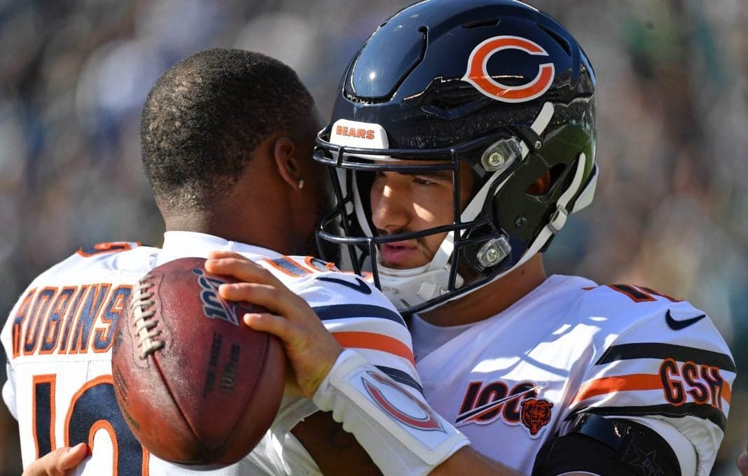 Mitch Trubisky Is Already Exploiting a Big Advantage Over Nick Foles