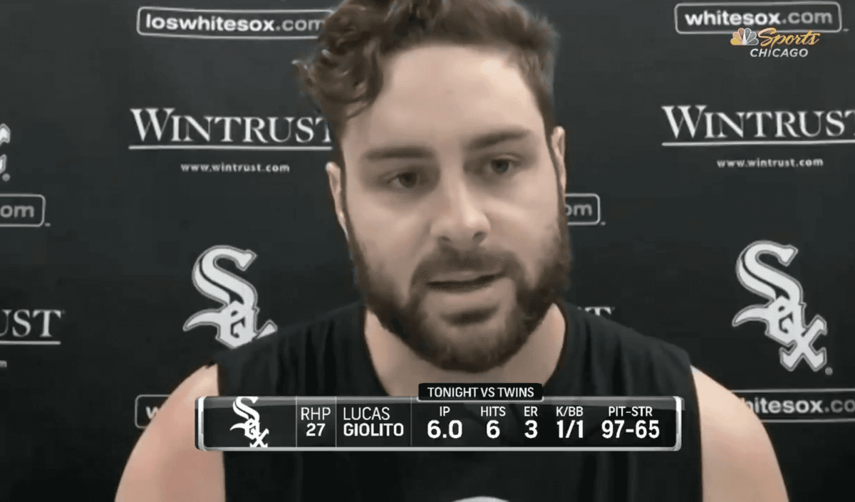 Lucas Giolito Claps Back At Josh Donaldson's 'Classless' Comment