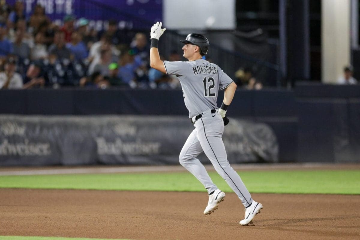 White Sox Streak Snapped Despite Montgomery’s First MLB Home Run